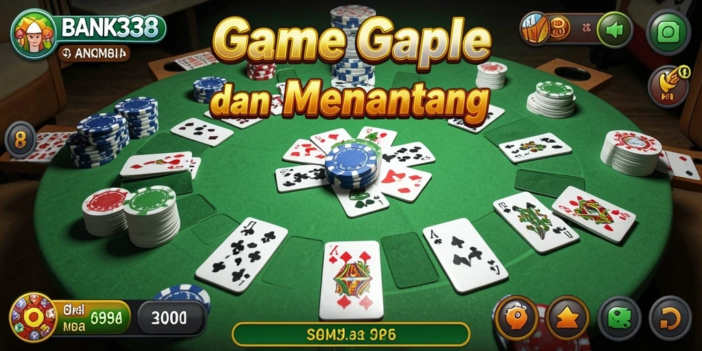 Gameplay menegangkan dalam permainan Gaple di BANK338.