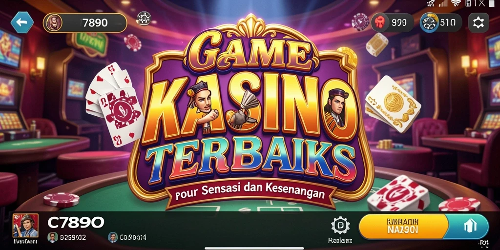 Tampilan gameplay yang mendebarkan dari C7890 di dunia kasino.