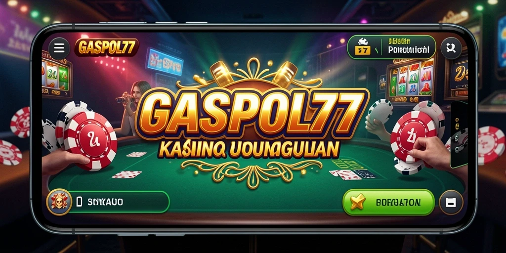 Screenshot GASPOL77 menampilkan aksi permainan Kasino yang mendebarkan.