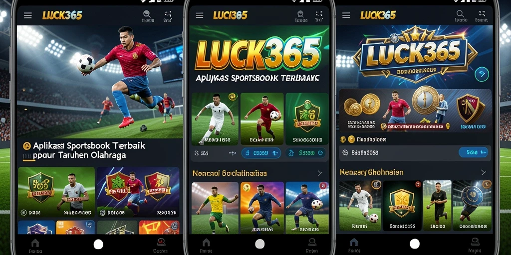 Screenshot LUCK365 menampilkan gameplay taruhan olahraga yang menarik.