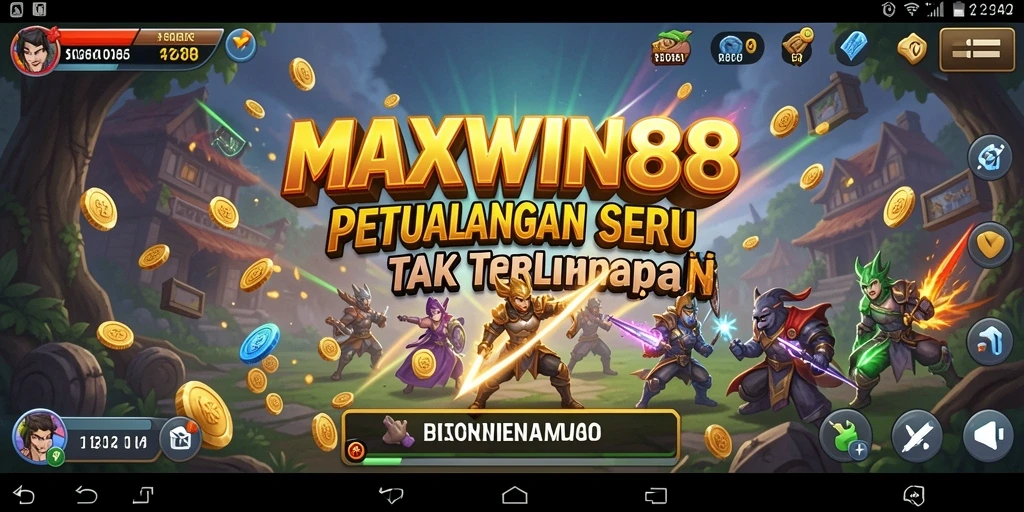 Gameplay seru dalam MAXWIN88 menunjukkan petualangan menegangkan.