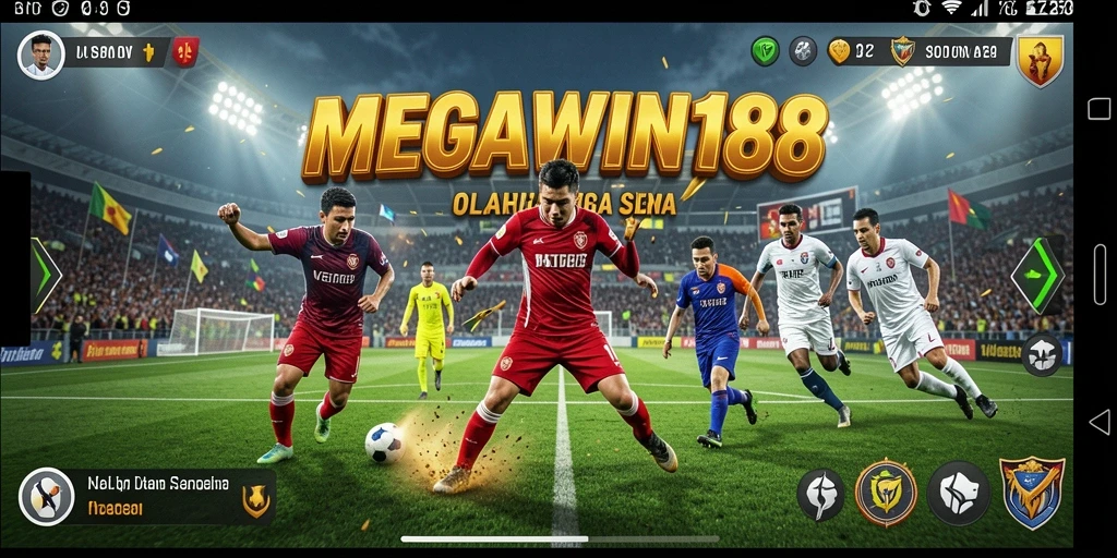 Gameplay seru yang menampilkan pertandingan olahraga