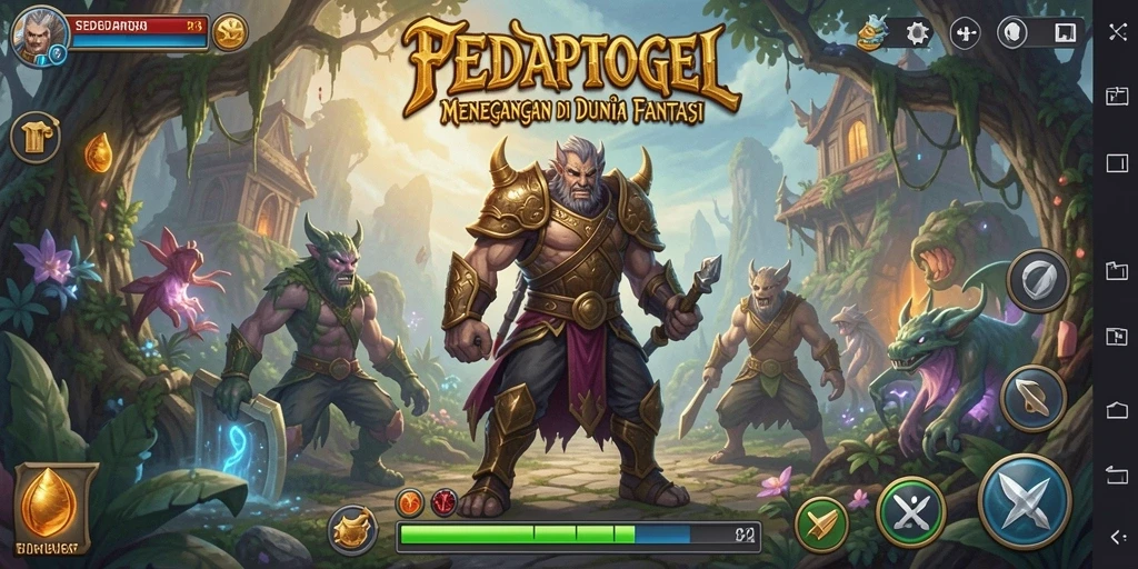 Screenshot gameplay SEDAPTOGEL menampilkan aksi petualangan yang mendebarkan.