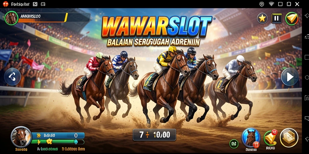 Gameplay seru dengan kendaraan balap yang mendebarkan.