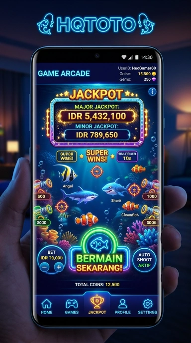 Tampilan antarmuka hqtoto yang ramah pengguna.